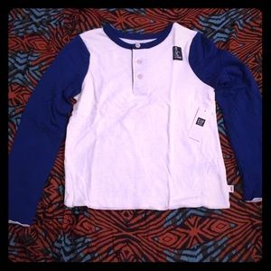 🍀4/$20NWT boys cotton long sleeved henley